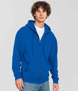 Fruit of the Loom Iconic Premium Hooded Sweat Jacket | Royal Blue thumbnail 1