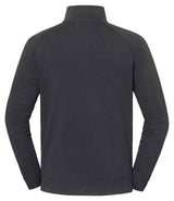 Fruit of the Loom Iconic Premium Zip Neck Sweatshirt | Light Graphite thumbnail 5