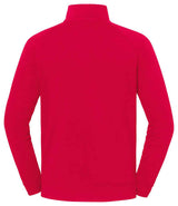 Fruit of the Loom Iconic Premium Zip Neck Sweatshirt | Red thumbnail 5