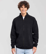 Fruit of the Loom Iconic Premium Sweat Jacket | Black thumbnail 1