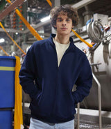 Fruit of the Loom Iconic Premium Sweat Jacket | Deep Navy thumbnail 1
