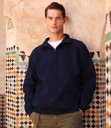 Fruit of the Loom Iconic Premium Sweat Jacket | Deep Navy thumbnail 5