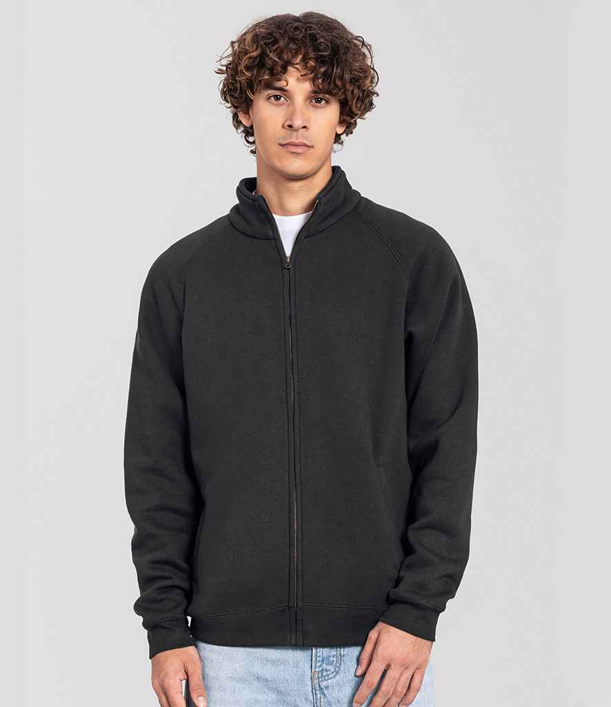Fruit of the Loom Iconic Premium Sweat Jacket | Light Graphite