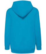 Fruit of the Loom Kids Classic Zip Hooded Sweatshirt | Azure thumbnail 5