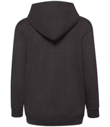 Fruit of the Loom Kids Classic Zip Hooded Sweatshirt | Black thumbnail 5