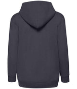 Fruit of the Loom Kids Classic Zip Hooded Sweatshirt | Deep Navy thumbnail 5