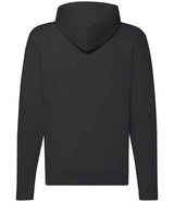 Fruit of the Loom Classic Zip Hooded Sweatshirt | Black thumbnail 5