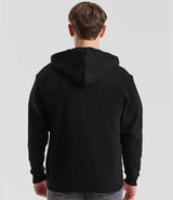 Fruit of the Loom Classic Zip Hooded Sweatshirt | Black thumbnail 2