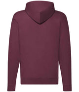 Fruit of the Loom Classic Zip Hooded Sweatshirt | Burgundy thumbnail 5