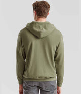 Fruit of the Loom Classic Zip Hooded Sweatshirt | Classic Olive thumbnail 2