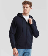 Fruit of the Loom Classic Zip Hooded Sweatshirt | Deep Navy thumbnail 1