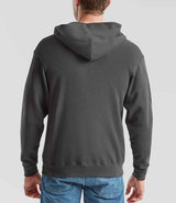 Fruit of the Loom Classic Zip Hooded Sweatshirt | Light Graphite thumbnail 2