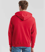 Fruit of the Loom Classic Zip Hooded Sweatshirt | Red thumbnail 2