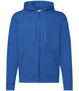 Fruit of the Loom Classic Zip Hooded Sweatshirt | Royal Blue thumbnail 4