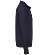Fruit of the Loom Classic Zip Neck Sweatshirt | Deep Navy thumbnail 6