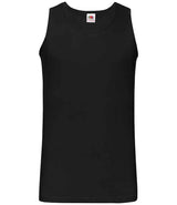 Fruit of the Loom Athletic Vest | Black thumbnail 4