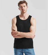 Fruit of the Loom Athletic Vest | Black thumbnail 1