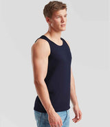 Fruit of the Loom Athletic Vest | Deep Navy thumbnail 3