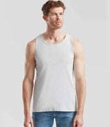 Fruit of the Loom Athletic Vest | Heather Grey thumbnail 1