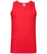 Fruit of the Loom Athletic Vest | Red thumbnail 4