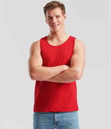 Fruit of the Loom Athletic Vest | Red thumbnail 1