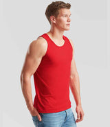 Fruit of the Loom Athletic Vest | Red thumbnail 3