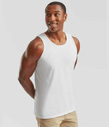 Fruit of the Loom Athletic Vest | White thumbnail 3