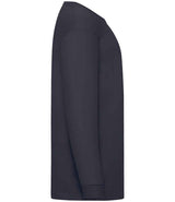 Fruit of the Loom Kids Long Sleeve Value T-Shirt | Deep Navy thumbnail 6