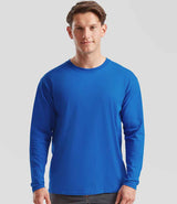 Fruit of the Loom Long Sleeve Value T-Shirt | Royal Blue thumbnail 1