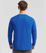 Fruit of the Loom Long Sleeve Value T-Shirt | Royal Blue thumbnail 2