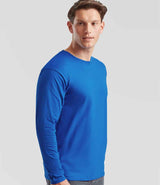 Fruit of the Loom Long Sleeve Value T-Shirt | Royal Blue thumbnail 3