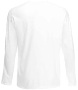 Fruit of the Loom Long Sleeve Value T-Shirt | White thumbnail 5