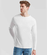 Fruit of the Loom Long Sleeve Value T-Shirt | White thumbnail 1