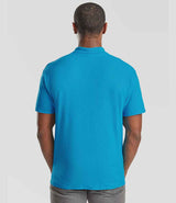 Fruit of the Loom Original Piqué Polo Shirt | Azure thumbnail 2