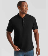 Fruit of the Loom Original Piqué Polo Shirt | Black thumbnail 1