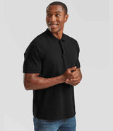 Fruit of the Loom Original Piqué Polo Shirt | Black thumbnail 3
