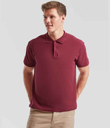 Fruit of the Loom Original Piqué Polo Shirt | Burgundy thumbnail 1