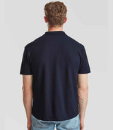 Fruit of the Loom Original Piqué Polo Shirt | Deep Navy thumbnail 2