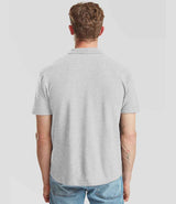 Fruit of the Loom Original Piqué Polo Shirt | Heather Grey thumbnail 2