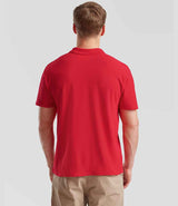 Fruit of the Loom Original Piqué Polo Shirt | Red thumbnail 2
