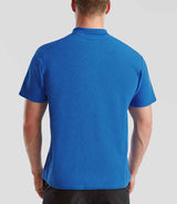 Fruit of the Loom Original Piqué Polo Shirt | Royal Blue thumbnail 2