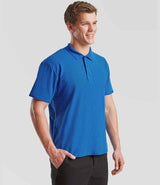 Fruit of the Loom Original Piqué Polo Shirt | Royal Blue thumbnail 3