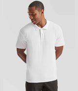 Fruit of the Loom Original Piqué Polo Shirt | White thumbnail 1