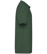 Fruit of the Loom Heavy Poly/Cotton Piqué Polo Shirt | Bottle Green thumbnail 6