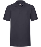 Fruit of the Loom Heavy Poly/Cotton Piqué Polo Shirt | Deep Navy thumbnail 4