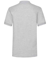 Fruit of the Loom Heavy Poly/Cotton Piqué Polo Shirt | Heather Grey thumbnail 5