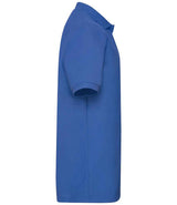 Fruit of the Loom Heavy Poly/Cotton Piqué Polo Shirt | Royal Blue thumbnail 6