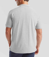 Fruit of the Loom Premium Cotton Piqué Polo Shirt | Athletic Heather thumbnail 3