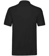 Fruit of the Loom Premium Cotton Piqué Polo Shirt | Black thumbnail 5