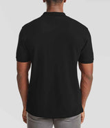 Fruit of the Loom Premium Cotton Piqué Polo Shirt | Black thumbnail 3